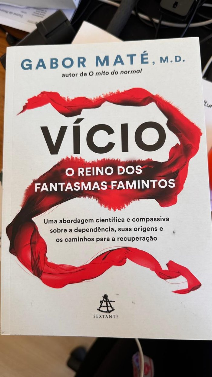 Capa do livro Vício, de Gabor Maté